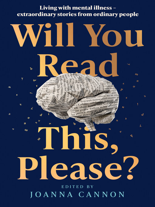 Title details for Will You Read This, Please? by Joanna Cannon - Available
